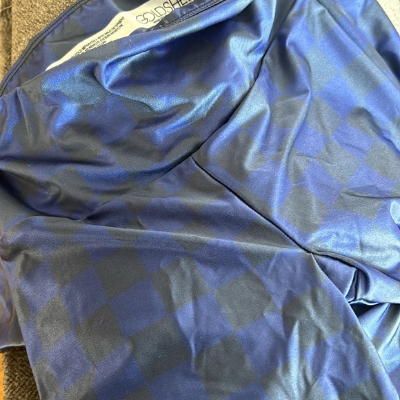 Goldsheep CLASSIC NAVY BLUE CHECK LEGGING Size Small - Picture 10 of 10